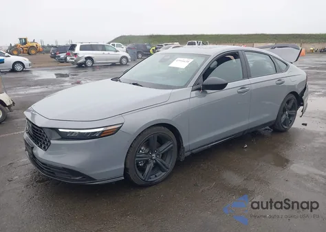 2025 Honda Accord Hybrid Sport-L z USA, uszkodzony, nr VIN 1HGCY2F73SA043672